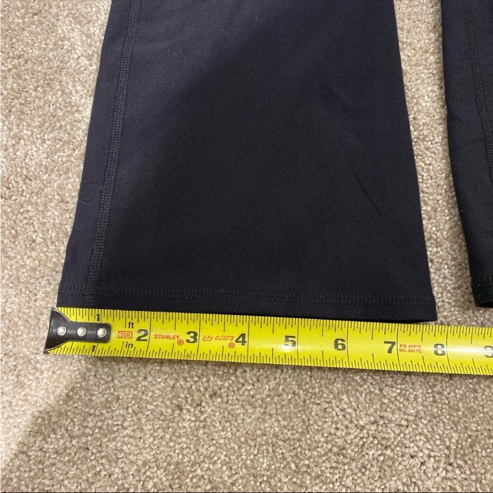Abercrombie Active Kids Flare Leggings Black Size 13/14 - Picture 6 of 8